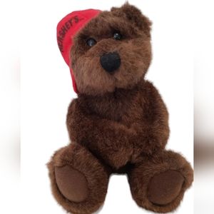 Hersheys Brown Teddy Bear Stuffed Animal Vintage 2001  7.5” Plush